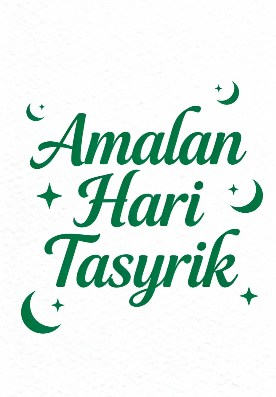 Amalan hari tasyrik