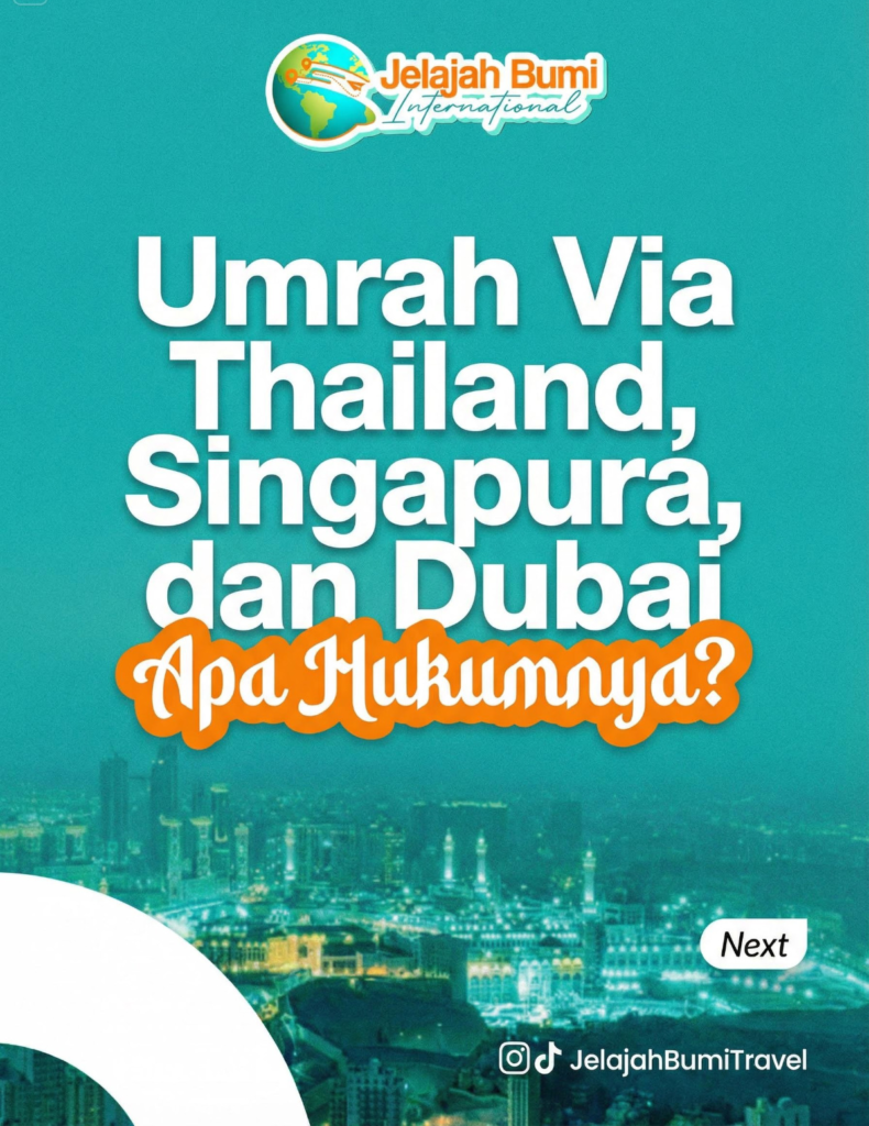 hukum umrah via transit